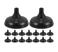 Zerodeko Lot de 16 mini supports de drapeau avec trou de 5,5 mm, | Support de drapeau de table, présentoir pour drapeau pour salle de classe, maison, entreprise, patriotique et sportif