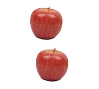 Zerodeko Lot De 2 Bougies Décoratives En Forme De Fruits Taille Moyenne 7 X 7 X 5 5 Cm Pour Noël Mariage Fête Pour Fille