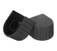 Zerodeko Lot de 2 Capuchons de Protection en Plastique pour Échelle Télescopique Accessoires Solide pour Échelle Multifonctions Couvre-Pieds Antidérapants pour Usage Domestique et