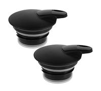Zerodeko Lot de 2 Couvercles Étanches de Rechange en Plastique Renforcé Compatibles avec Bouilloires Électriques Hk1500 et Hk-2000 Accessoires pour Tasses à Café et Carafes Isothermes