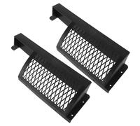 Zerodeko Lot de 2 Filets de Récupération de Balles de Foot en Plastique Noir Petite Taille Accessoires Compacts pour Table de Foot Adaptés aux Parties Familiales et Entre Amis