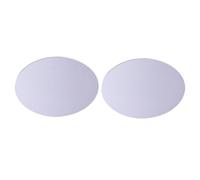Zerodeko Lot de 2 Miroirs Réfléchissants en Acrylique 14 CM Accessoire Photo pour Bijoux et Cosmétiques Fond Photo Léger et Imperméable pour Studio et Décoration Arrière-Plan