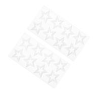 Zerodeko Lot de 2 Moules à Chocolat en Silicone D’Étoile à 5 Branches Réutilisables Antiadhésifs pour Pâtisserie Bonbons Gelée et Décoration Festive Nettoyage Facile au