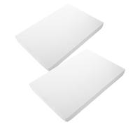 Zerodeko Lot de 2 Panneaux de Mousse Blanche pour Diorama, Outil de Transformation de Paysage en, Design Unique et Artisanat Fin pour Modélisme et Décoration
