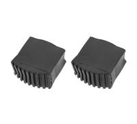 Zerodeko Lot de 2 Patins Antidérapants en Caoutchouc pour Pieds d'Échelle Capuchons 63 X 25 CM pour Escabeau Pliant Protection Solide les Dommages et Vibrations