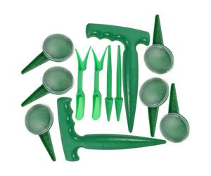 Zerodeko Lot de 2 semoirs manuels - Distributeur de graines pour Un espacement précis - Outil de démarrage pour légumes, Fleurs et Herbes aromatiques