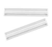 Zerodeko Lot de 2 supports de domino flexibles en silicone anti-adhésif pour résine époxy bricolage bricolage parents