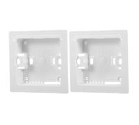 Zerodeko Lot de 2 télécommandes filaires secteur avec base inférieure en pl