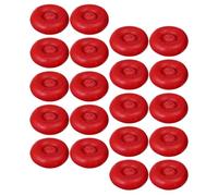 Zerodeko Lot de 20 Bouchons de Calfeutrage en Latex Capuchons Protecteurs Anti-Fuite pour Tubes de Mastic Outil de Finition Pratique pour Scellant Adaptés pour Usage Professionnel et