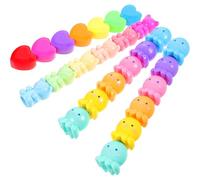 Zerodeko Lot de 25 Surligneurs Multicolores de Pieuvre Cartoon, Feutres pour Élèves Enlumineur Esthétique, Marqueurs D’information Colorés pour Bureau et Études