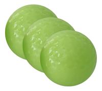 Zerodeko Lot de 3 de Golf Lumineuses Fluorescentes, Absorbant la Lumière, Légères et, pour Entraînement Nocturne et Jeux en Extérieur