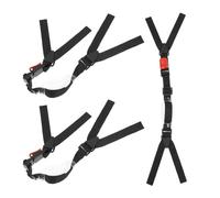 Zerodeko Lot de 3 Jugulaires de Casques de Chantier Détachables en Polyester et Abs, Mentonnières de Protection Douces Peau, Accessoires pour Casque de Sécurité