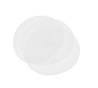 Zerodeko Lot de 3 Plateaux en Silicone Blanc pour Masques de Boue Réutilisables, Moules pour Masques Faciaux DIY aux Algues, pour Femmes Usage à Domicile