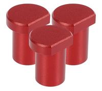 Zerodeko Lot de 3 Serre-joints à Trous de Chien en Alliage d'Aluminium 19 MM, Accessoires pour Fixation de Plateau, Adaptés au Ponçage et au Fraisage