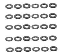 Zerodeko Lot de 30 rondelles de réglage de hauteur compatibles avec - 3 tailles, épaisseurs variées, en caoutchouc pour robot pâtissier, usage domestique