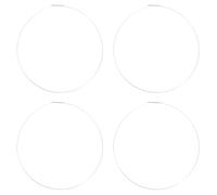 Zerodeko Lot de 4 anneaux de ressort en acier pour joint de porte de | Joint d'étanchéité pour lave-linge à chargement frontal, bague de retenue pour soufflet de lave-linge