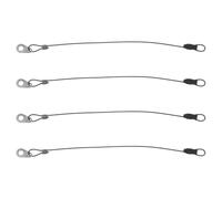 Zerodeko Lot de 4 Attaches de sécurité pour câbles Audio avec goupille de