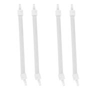 Zerodeko Lot de 4 pièces de rechange pour radiateur d'appoint, tige
