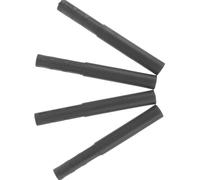 Zerodeko Lot de 4 Rallonges de Clubs de Golf en Fibre de Carbone 0,550 Pouces, Tiges D'extension Légères et Résistantes pour Manches, Accessoires Pratiques pour Golf en Extérieur