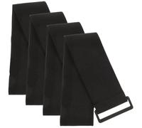 Zerodeko Lot de 4 Sangles Élastiques à Scratch 50 X 500 Mm, Brassards Multifonctions en Matériau Haute Résistance pour Gestion des Câbles, Cordons de Serrage et Équipement de Sport,