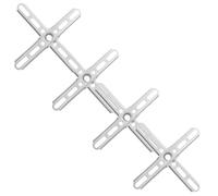 Zerodeko Lot de 4 Supports de Montage d'Éclairage Croisés en Fer 150 MM Crochets pour Luminaires de Lustre Support d'Éclairage Suspendu Robuste pour Plafonniers Appliques Murales et