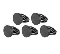 Zerodeko Lot de 5 Ventouses Robustes à Poignée Outil de Démontage Multifonction pour Écran de Téléphone Extracteur de Bosses et Lève-Vitre Noir pour Réparation et Maintenance en Atelier