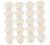 Zerodeko Lot de 50 Coupes à Glace Jetables en Papier à Dessert Biodégradables pour Glaces Fruits et Cocktails Pratiques pour Fêtes et Événements