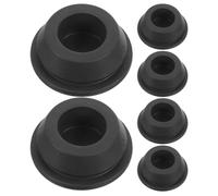 Zerodeko Lot de 6 bouchons de vidange pour climatiseur, obturateurs en | Joint d'étanchéité universel de remplacement, bouchon de trou de drainage pour climatiseurs mini-split, de fenêtre et