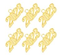 Zerodeko Lot de 6 Pendentifs Breloques Remise de Diplôme 2023 en Alliage, Décoration Collier et Bracelet Commémoratif, Accessoires de Bijoux pour Fin D’études, Présent Ado Fille,