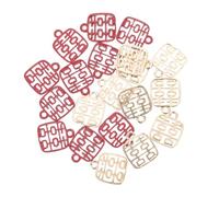 Zerodeko Lot de 60 Breloques Doubles Joyeux en Alliage Rouge Vif et Doré Charmes de Mariage Chinois DIY Décoration Suspendue pour Robes de Mariée et Accessoires Festifs