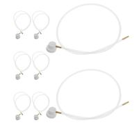 Zerodeko Lot de 8 Buses pour Pulvérisateur Aérosol en Plastique Tube D’Extension Flexible Adaptateur Compatible pour Nettoyage de Climatisation Automobile Accessoire Pratique pour