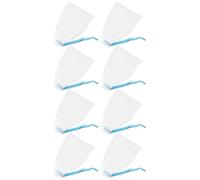 Zerodeko Lot de 8 Filets Moussants Visage, Paquet à Savonnette en Filet 8 Pièces, Dimensions Standards, Mailles Exfoliantes Douces, Porte-savonnette à Mailles, Adaptés pour Nettoyage