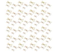 Zerodeko Lot de 80 Set de Set de Paires de Crochets et Œillets Métalliques Invisibles pour Couture, 4 Tailles 12,5mm à 22mm, Légers et Adaptés aux Vêtements et Projets DIY