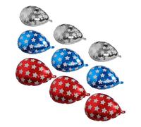 Zerodeko Lot de 9 Ballons de Boxe en Aluminium 3 Pièces Chacun, Décoration Festive pour Anniversaire Garçon, Accessoires Légers pour Fête Thème Boxe, Décoration Intérieure et