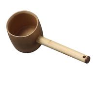 Zerodeko Louche à Eau Naturel avec Poignée Ergonomique Pratique pour Usage Domestique et Facile à Manipuler pour Cuisine et