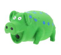 Zerodeko Mâcher Mastication Latex la Vert Cochon de Fonction pour Chien en Éducative et Résistance pour L'hygiène Dentaire des Petits Chiens