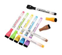 Zerodeko Magnétiques Effaçables à Sec avec Couleurs et Pointe en Feutre Lot de 8 pour Tableau Blanc Maison et L'écriture
