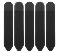 Zerodeko Manchon Adhésif pour Stylo Tablette 5pcs en Spandex Noir Protection et Design Ultra-Fin, pour Accessoires de Stylus et Fournitures de Tablettes