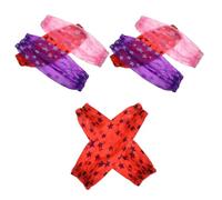 Zerodeko Manchon de Protection Bras en Pvc Imperméable Léger et Élastique, Surmanches Pratiques Motif Étoile, 4 Paires pour Femmes et Hommes Cuisine