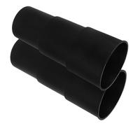 Zerodeko Manchon de Vérin pour Chaise de Bureau 2pcs en Plastique Noir, Protection la Poussière et Prolongation Durée de Vie, Accessoires pour Maison et Bureau