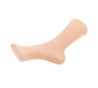 Zerodeko Mannequin de Pied Féminin Réaliste pour Chaussettes Courtes Modèle Compact Plastique Support Léger pour Présentation et Photographie de Chaussettes