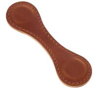 Zerodeko Marque-page Magnétique Double Face en Cuir Pu Vintage, Signet Décoratif Marron Lecture, Accessoire Pratique pour Étudiants, Voyageurs et Amateurs de Livres - Clip Magnétique