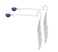 Zerodeko Marque-pages en Métal Argenté Noctiluques Motifs Constellations, Lot de 2 Pièces, Design Unique et Fonction de Repère de Page pour Club de Lecture