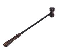 Zerodeko Marteau de Juge Bois Compact pour Enchères et Ventes Aux Enchères Finition Lisse Cadeau pour Juges Avocats et Commissaires-priseurs