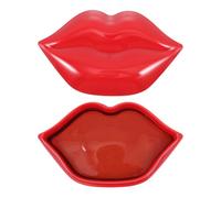 Zerodeko Masque à Lèvres Hydratant Anti-dessèchement 20 Pièces Gel Compact Rouge Soin Nuit Femmes Voyage