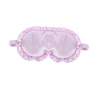 Zerodeko Masque de Sommeil Femme Soie Synthétique avec Dentelle Masque Occultant Doux et Élastique pour Dormir Voyage Sieste et Bureau Cache Yeux Confort