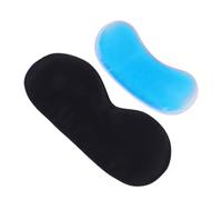 Zerodeko Masque de Sommeil Occultant Soie Double Face avec Bande Patch Yeux Rafraîchissant pour Homme et Femme Voyage et Détente