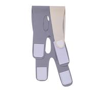 Zerodeko Masque Liftant en V pour Visage Ceinture de Compression Grise, Machine pour Enlever le Double Menton, Ceintures Tonifiantes Faciales Unisexe, Appareil de Modelage du Visage