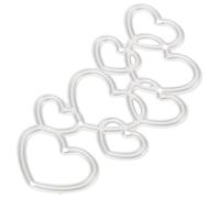 Zerodeko Matrice de Découpe Pochoir de Gaufrage Réutilisable en Acier Carbone Cœur Facile à Nettoyer pour Bricolage Papier pour Cartes et Scrapbooking