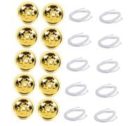 Zerodeko Mèche De Rechange pour Lampe à Et Support De Disque pour Mèches Mèche pour Brûleur De Laboratoire Et Lampe à Pétrole